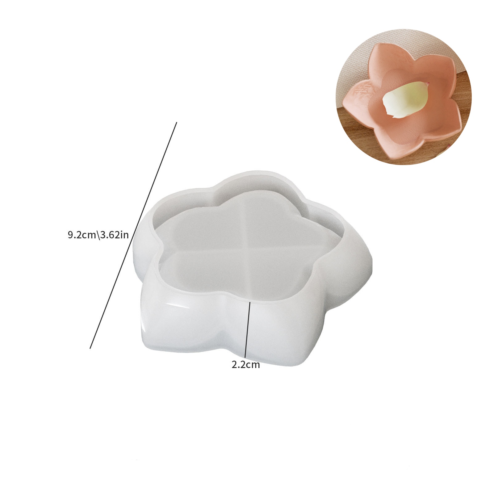Petal Plate Dish Jewelry Plate - Resin Craft Ideas のレビューと価格