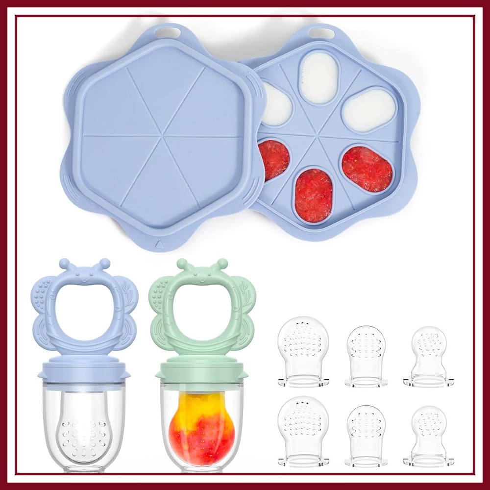 Silicone Baby Fruit Food Feede - Silicone Mold Tray のレビューと価格