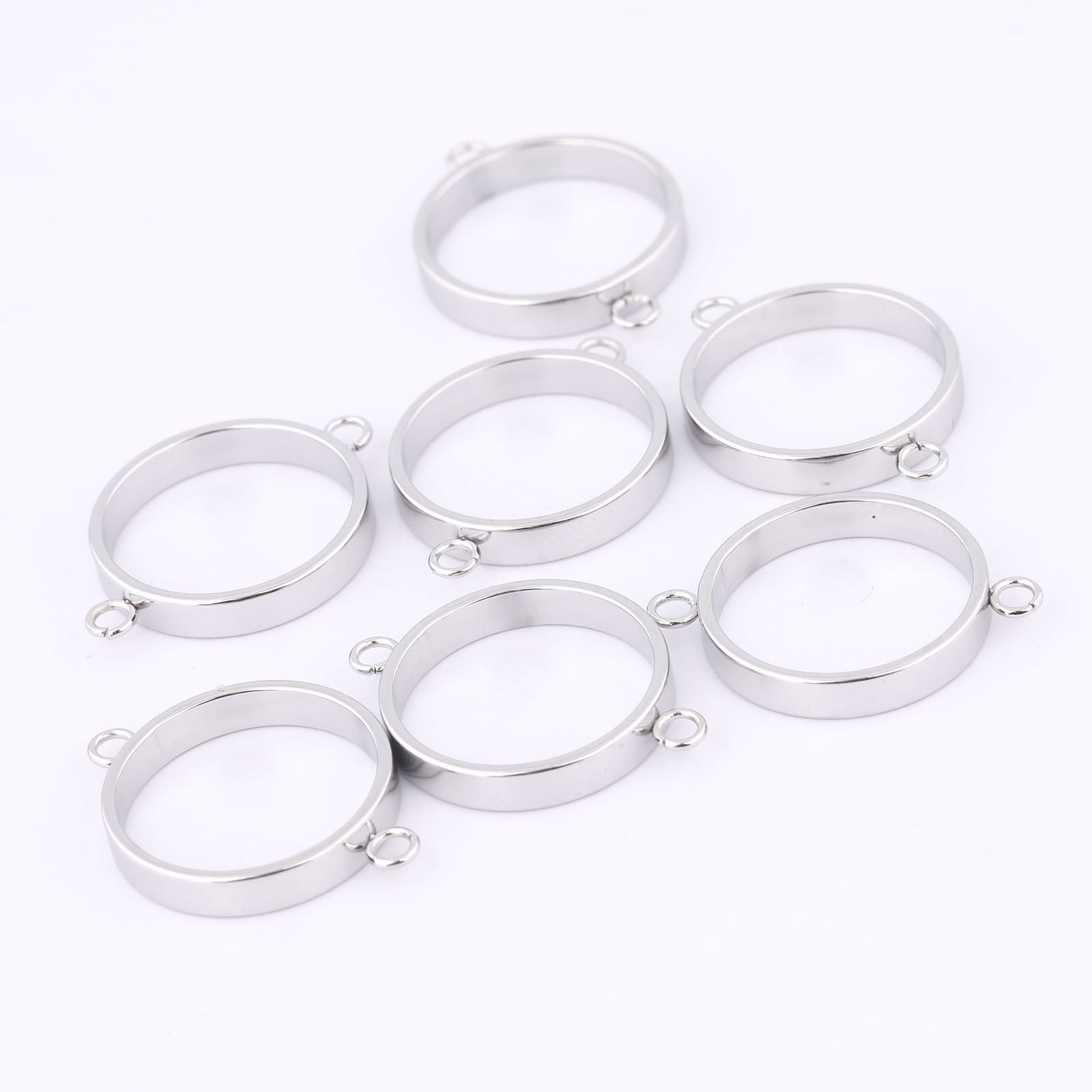 10pcs Stainless Steel 14mm Ope - Resin Craft Projects のレビューと価格