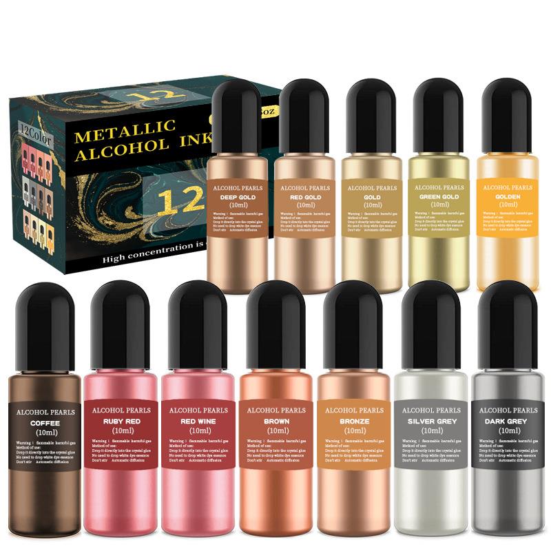 1 Set Resin Pigment Kit Art In - Resin Pigment Set のレビューと価格