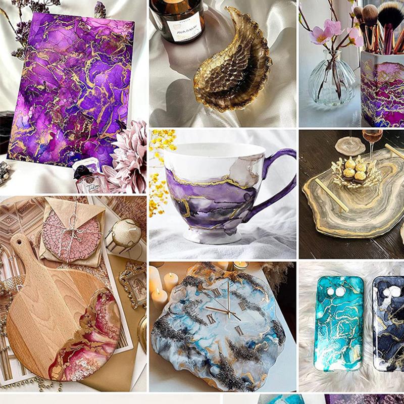 1 Set Resin Pigment Kit Art In - Resin Pigment Set のレビューと価格
