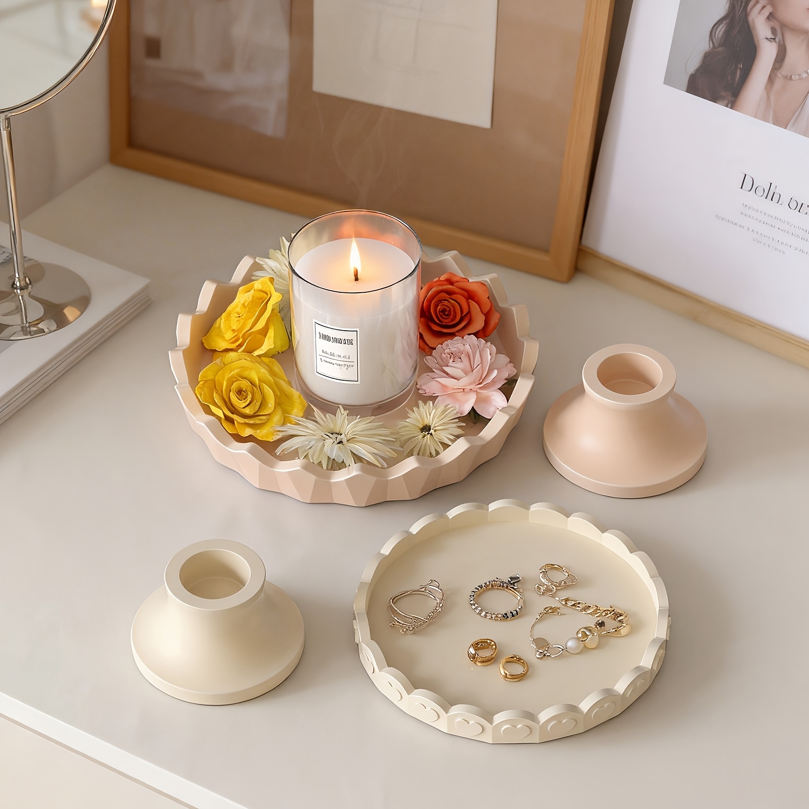 2pcs Silicone Tray Mold Set, R - Resin Craft Ideas のレビューと価格