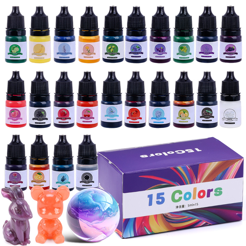 Epoxy Resin Color Pigment 24 V - Resin Pigment Set のレビューと価格