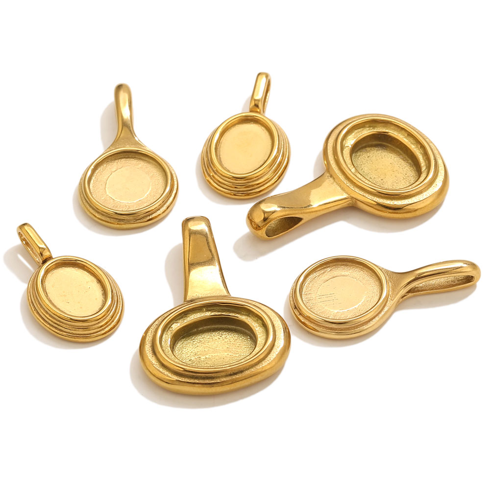 5pcs Stainless Steel Round Ova - Resin Craft Projects のレビューと価格