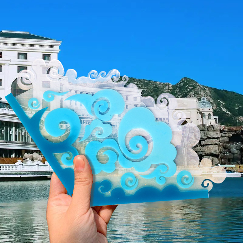 DIY Chinese Folding Fan Silico - Resin Ocean Wave Mold のレビューと価格
