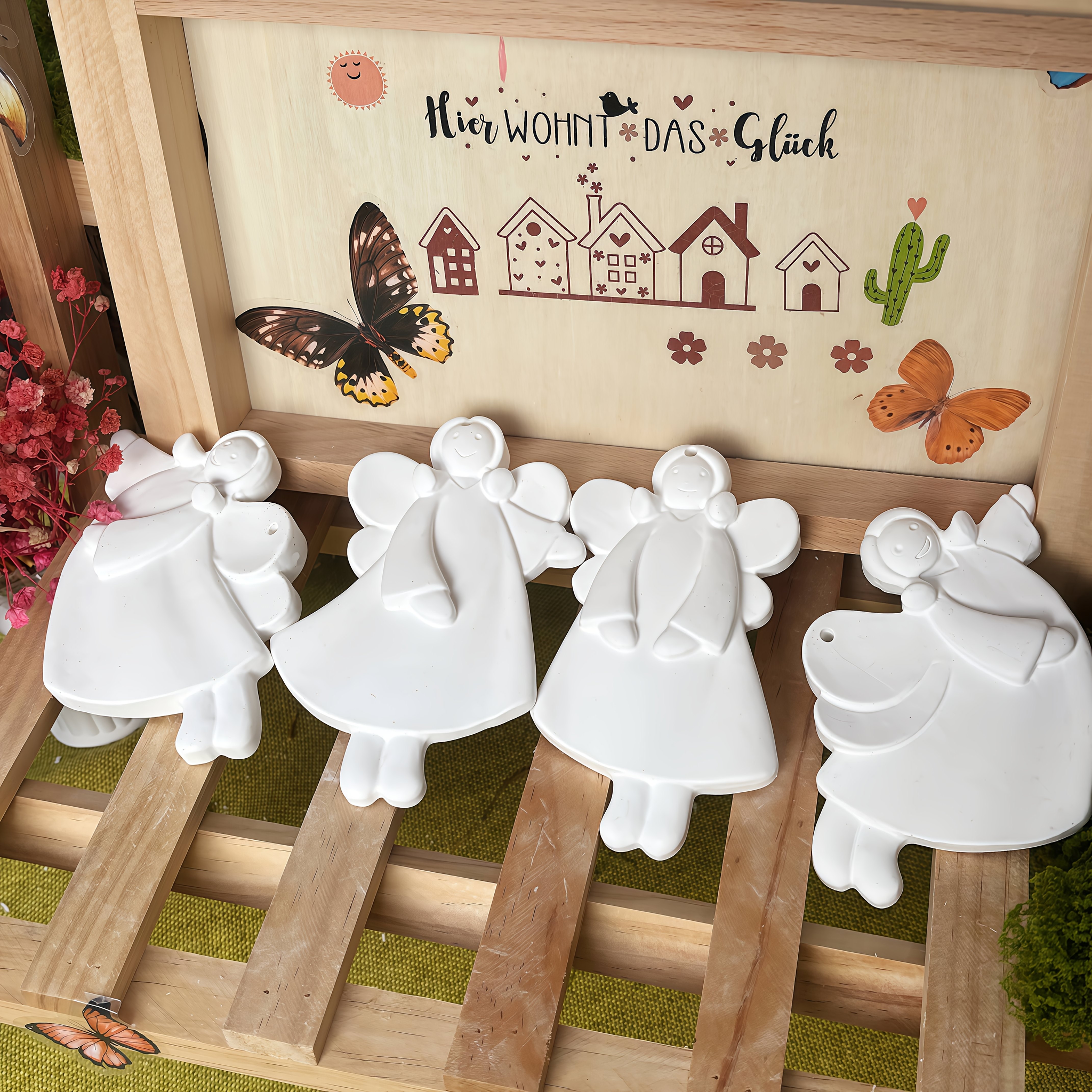 4pcs Angel Pendant Mold, Resin - Resin Craft Ideas のレビューと価格