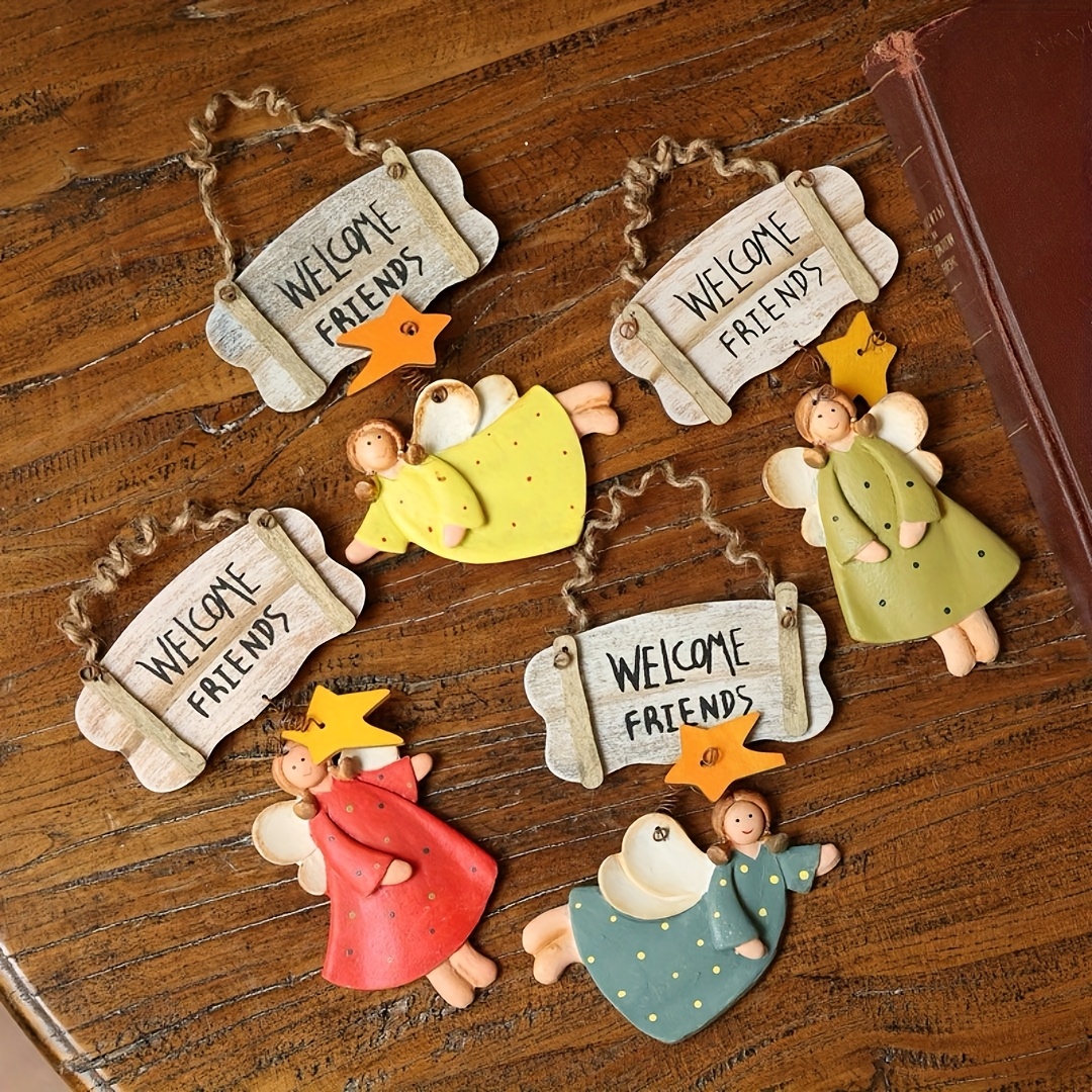 4pcs Angel Pendant Mold, Resin - Resin Craft Ideas のレビューと価格