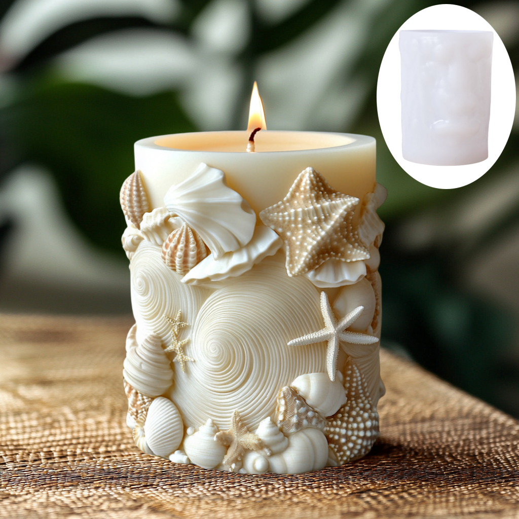DIY Ocean style relief cylindr - Resin Ocean Wave Mold のレビューと価格