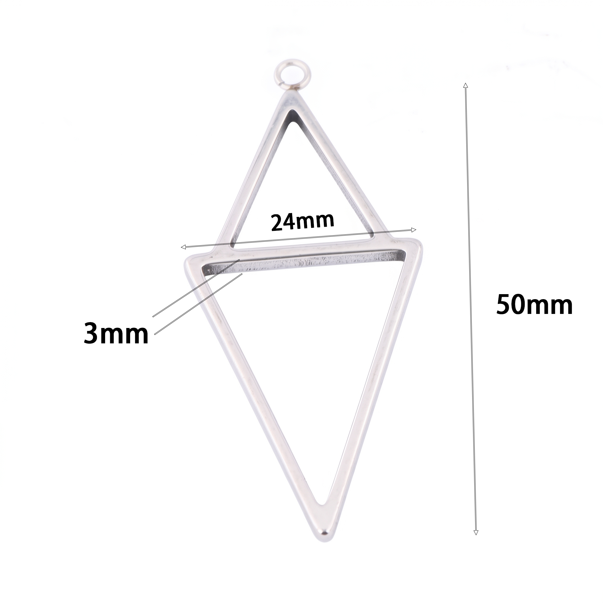 10pcs Square Triangle 3mm Thic - Resin Craft Projects のレビューと価格