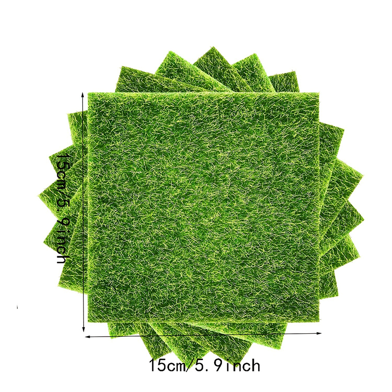 15cm/30cm Artificial Lawn Gras - Terrarium Moss Art のレビューと価格