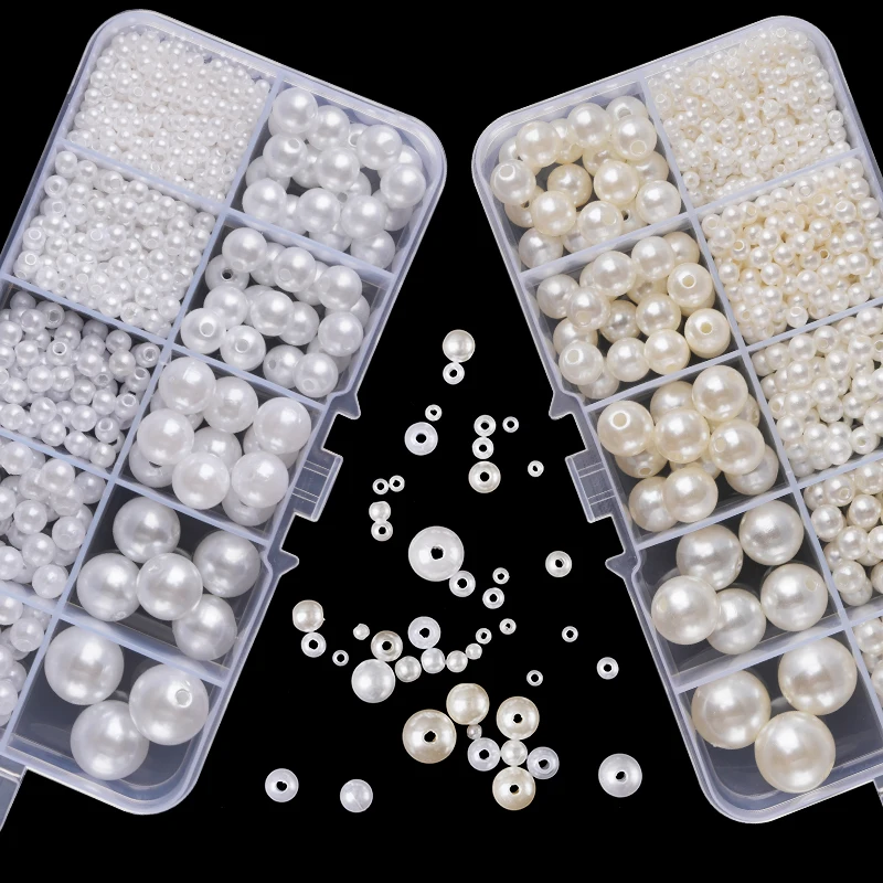 800pcs Artificial Faux Pearl R - Resin Craft Kit のレビューと価格