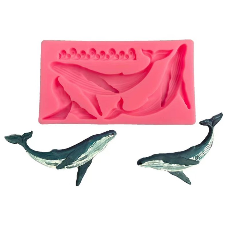 Whale Silicone Mold DIY Whale  - Resin Ocean Wave Mold のレビューと価格