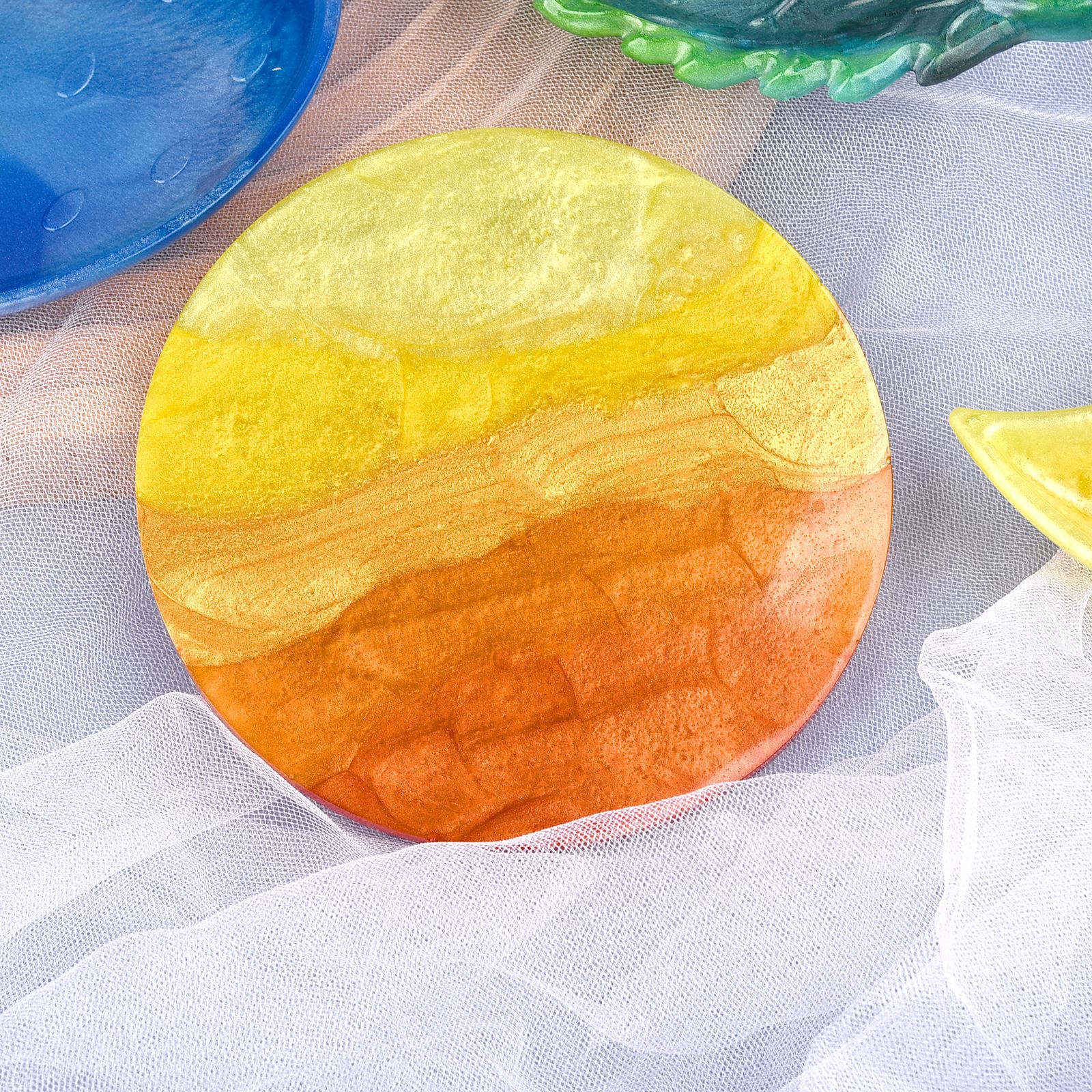 6Colors/Sets Pearl Powder Pigm - Resin Pigment Set のレビューと価格