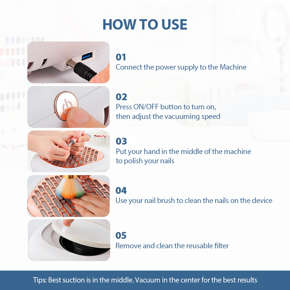 130W High Power Mini Nail Dust - Vacuum Chamber Small のレビューと価格