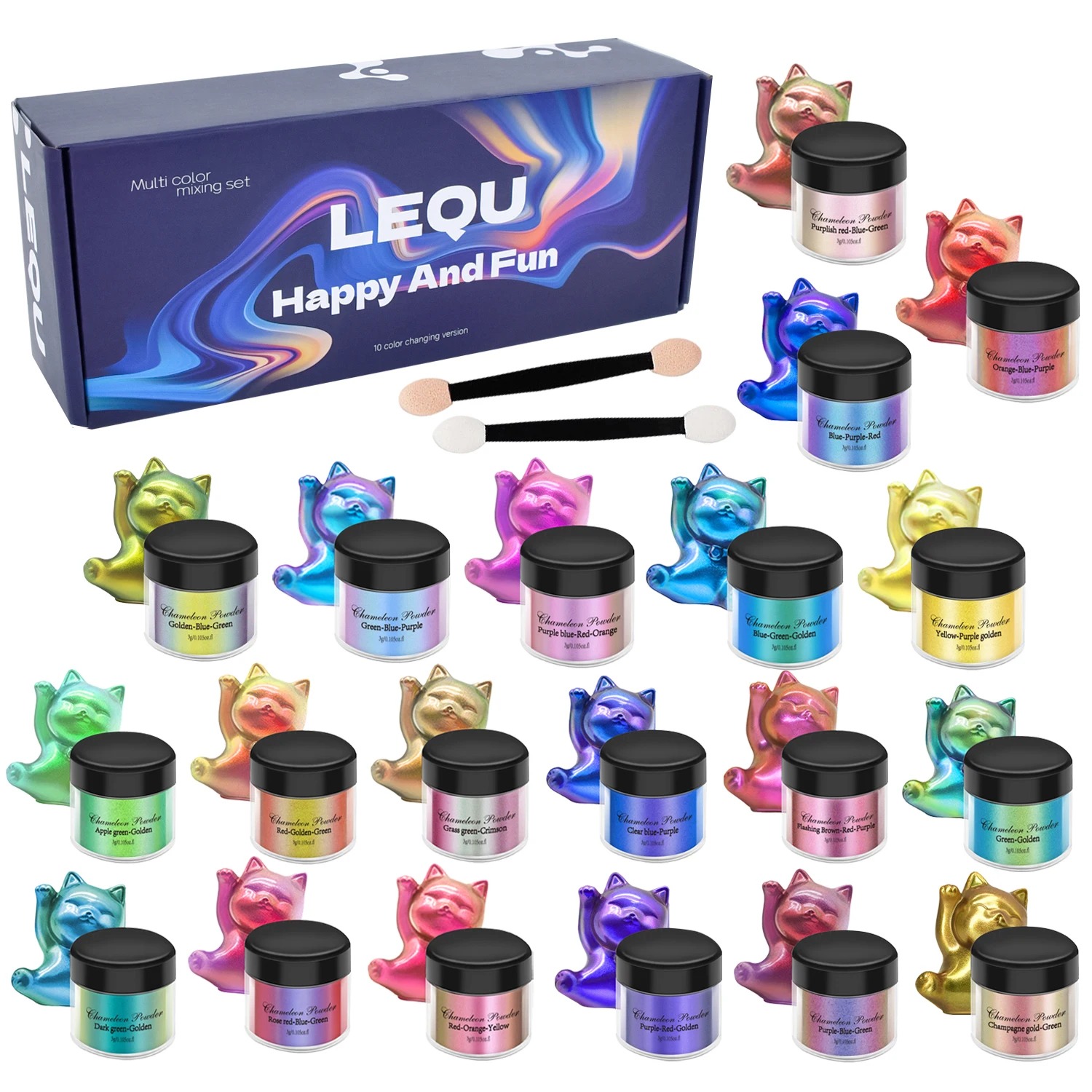 A set of chameleon pink nail c - Resin Pigment Set のレビューと価格