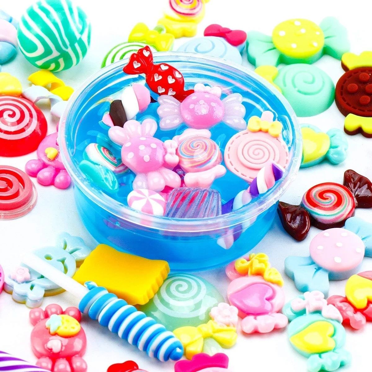 30pcs Random Candy Slime Charm - Resin Craft Kit のレビューと価格