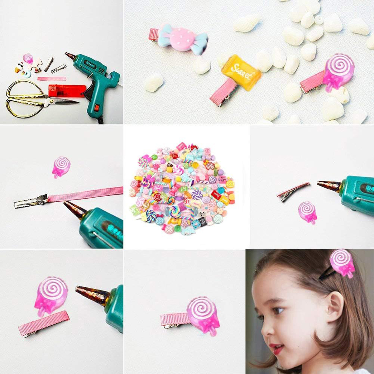 30pcs Random Candy Slime Charm - Resin Craft Kit のレビューと価格
