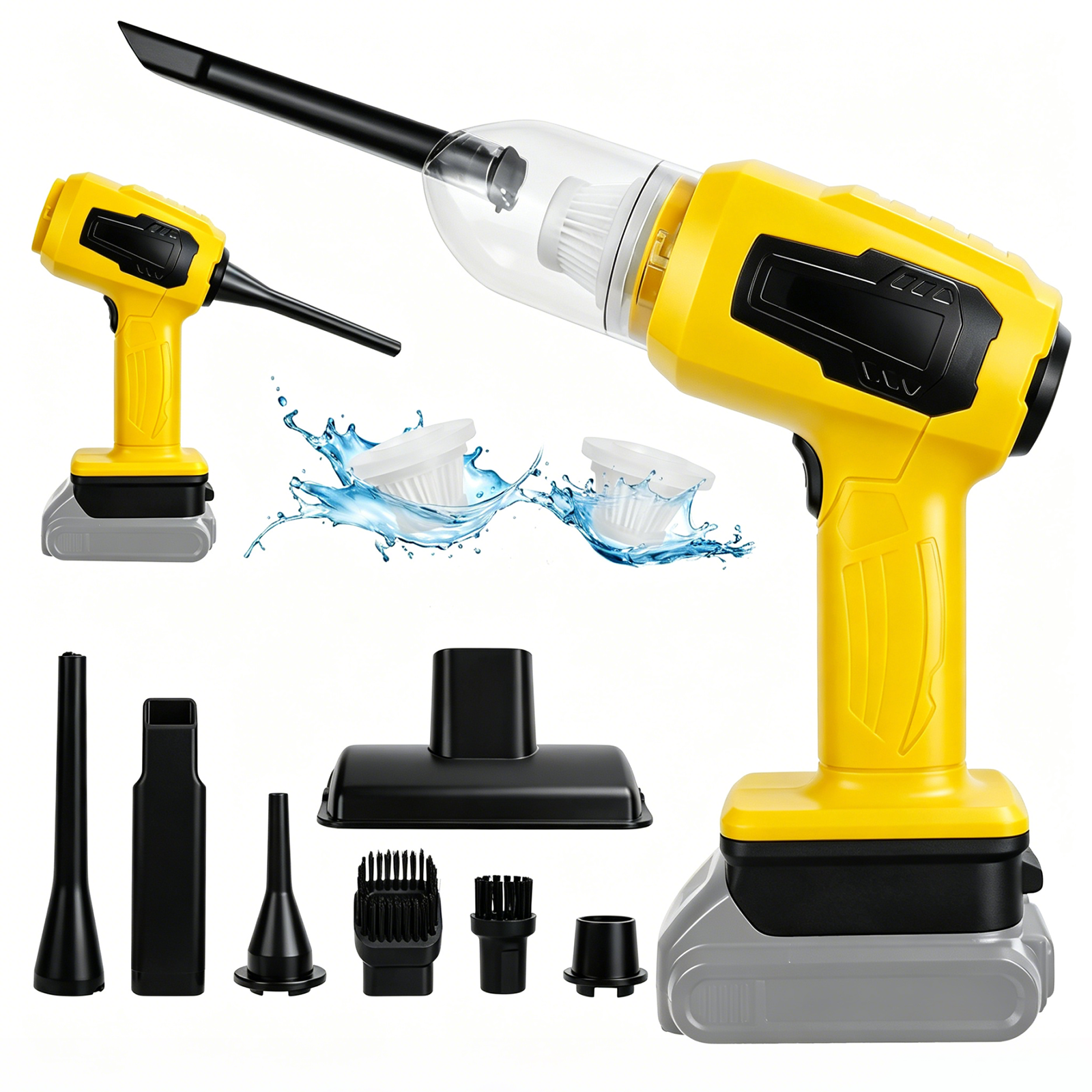 Handheld Car Vacuum Cleaner 2- - Vacuum Chamber Small のレビューと価格