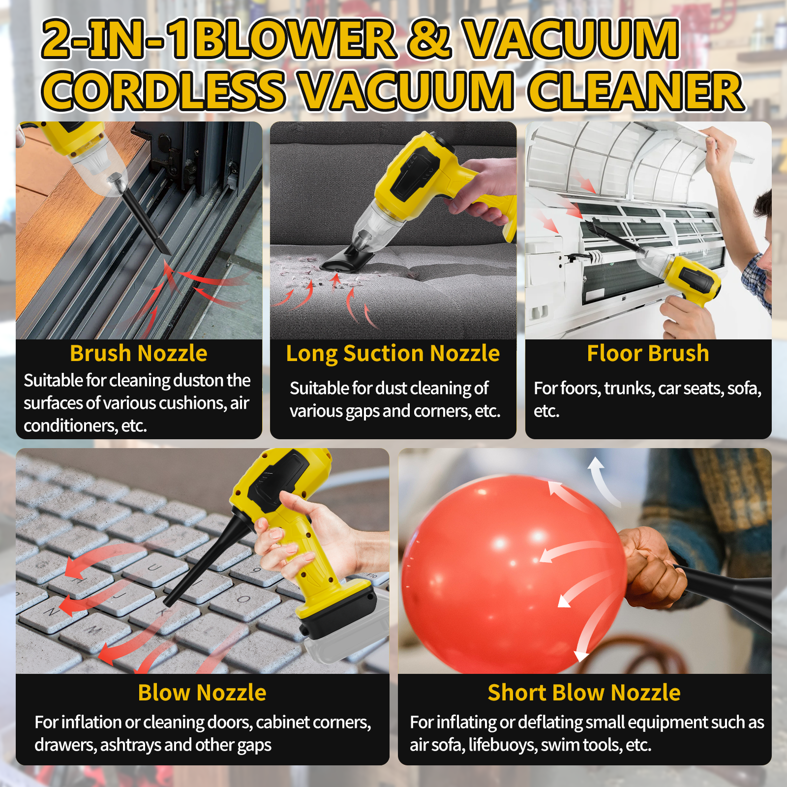 Handheld Car Vacuum Cleaner 2- - Vacuum Chamber Small のレビューと価格