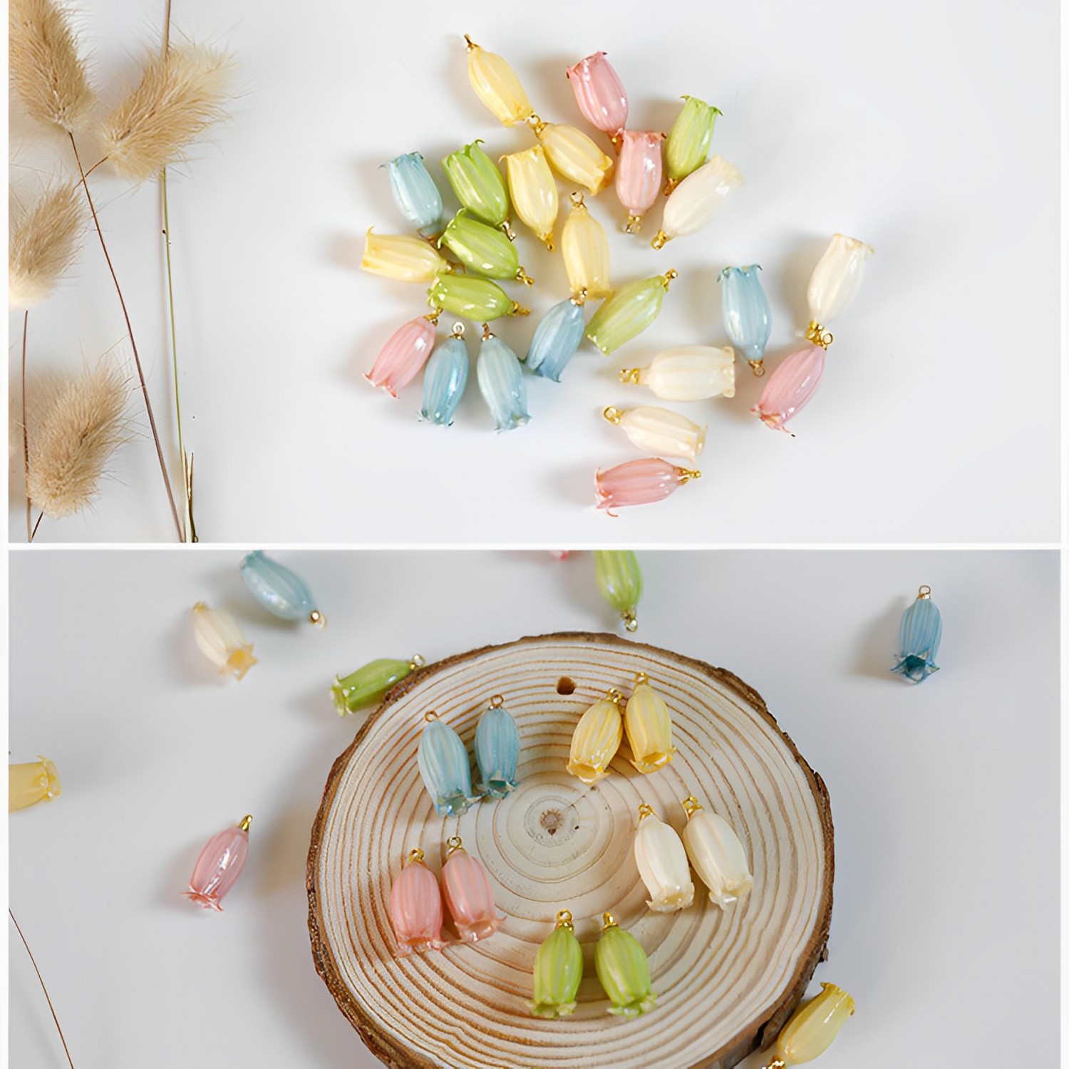 Aqumotic 10pcs Small Flower Co - Resin Craft Ideas のレビューと価格