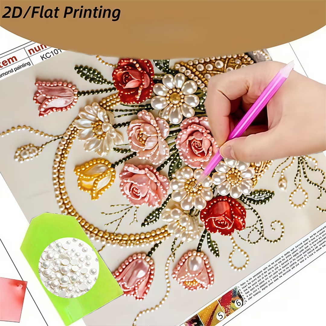 1 set, new DIY pearl painting, - Resin Craft Kit のレビューと価格