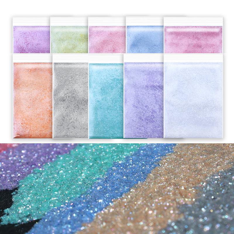 Diamond Sparkling Mica Powder  - Resin Pigment Set のレビューと価格