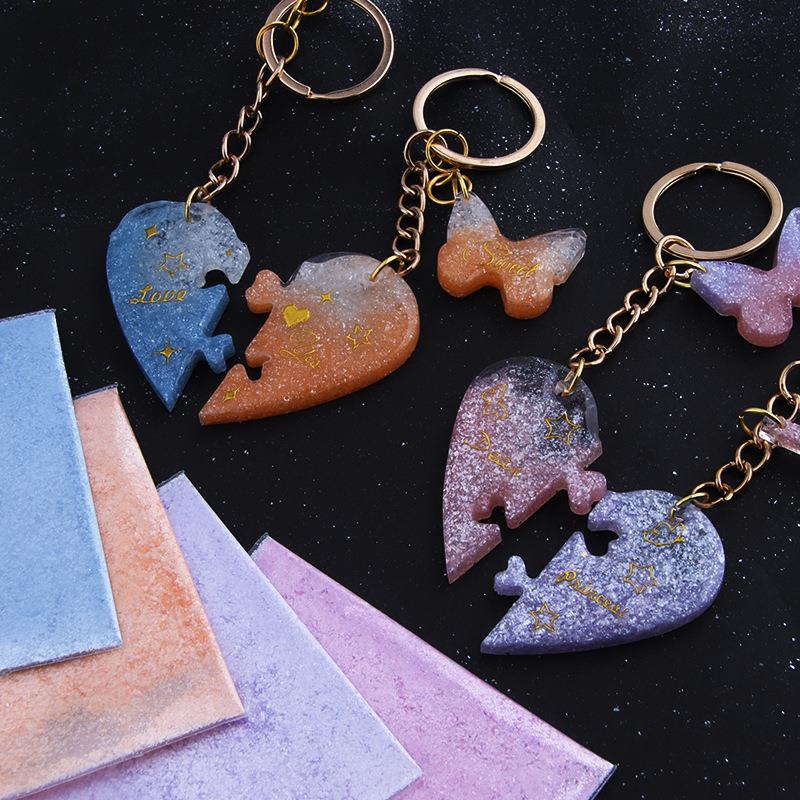 Diamond Sparkling Mica Powder  - Resin Pigment Set のレビューと価格