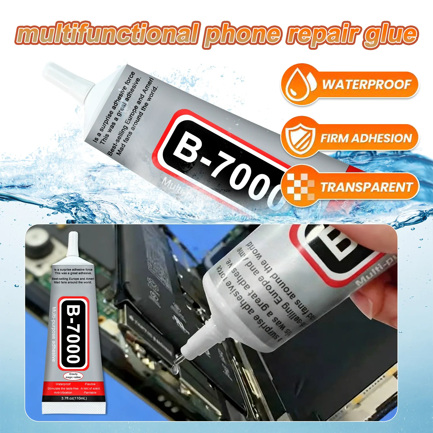 Super Glue B-7000 Loolifl 1-10 - Resin Craft Projects のレビューと価格