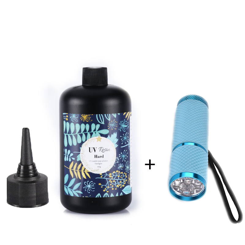 10-500g UV Epoxy Resin Glue UV - Resin Pigment Set のレビューと価格