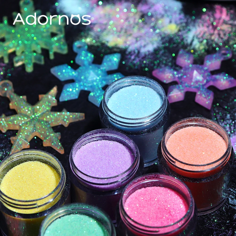 Iridescent Glitter Sugar Powde - Resin Pigment Set のレビューと価格