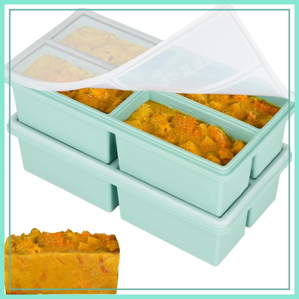 Silicone Freezer Trays with Li - Silicone Mold Tray のレビューと価格
