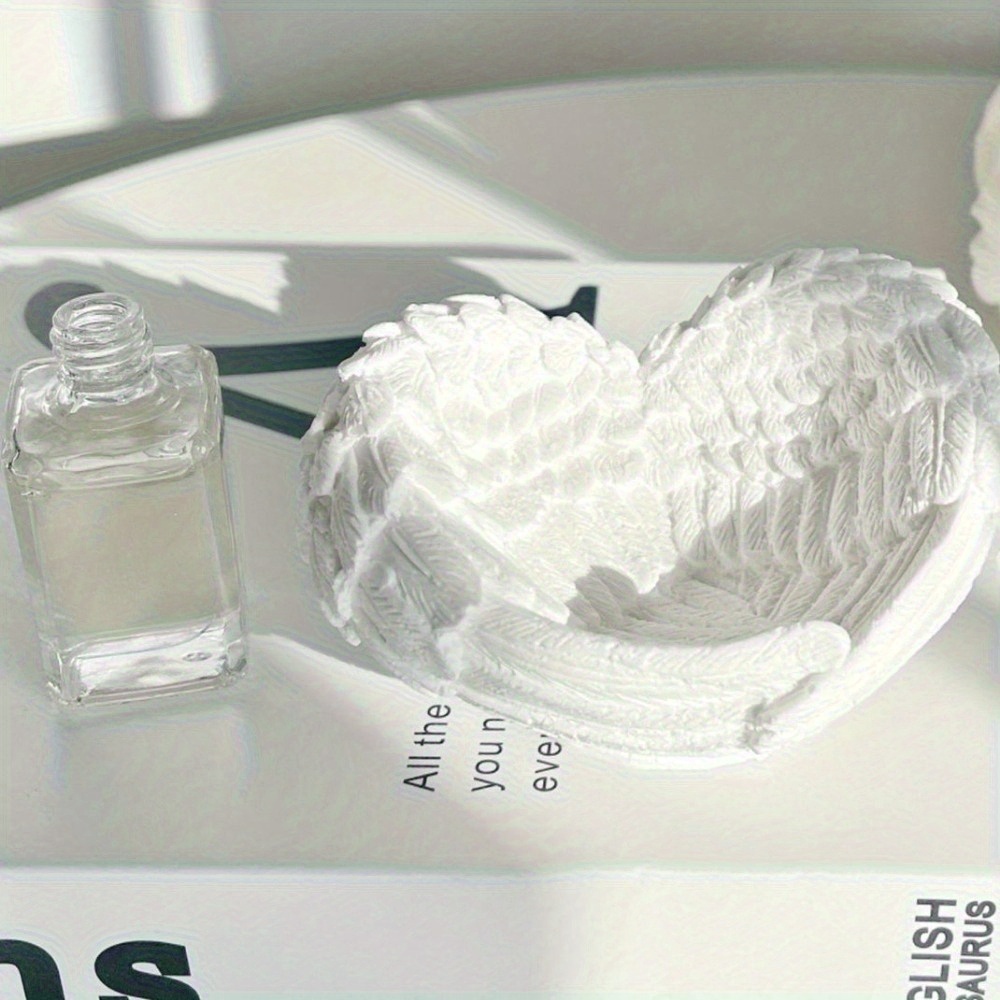 1pc Angel Wing Heart Silicone  - Resin Craft Ideas のレビューと価格