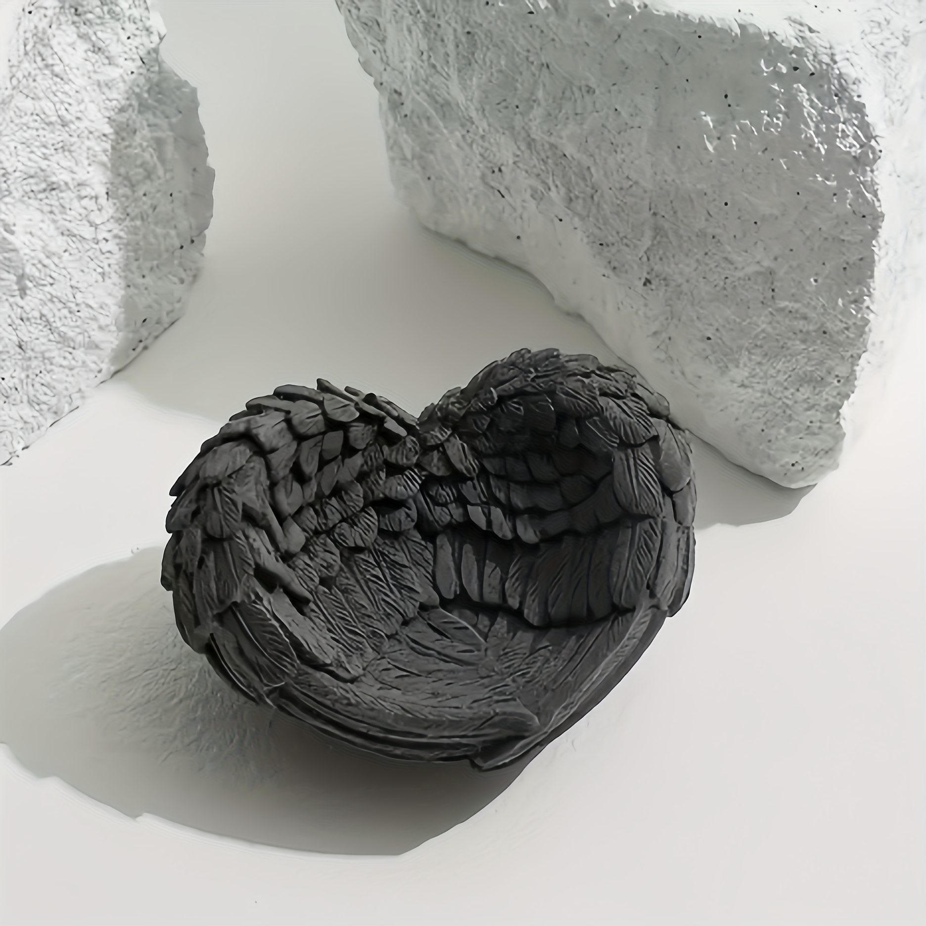 1pc Angel Wing Heart Silicone  - Resin Craft Ideas のレビューと価格