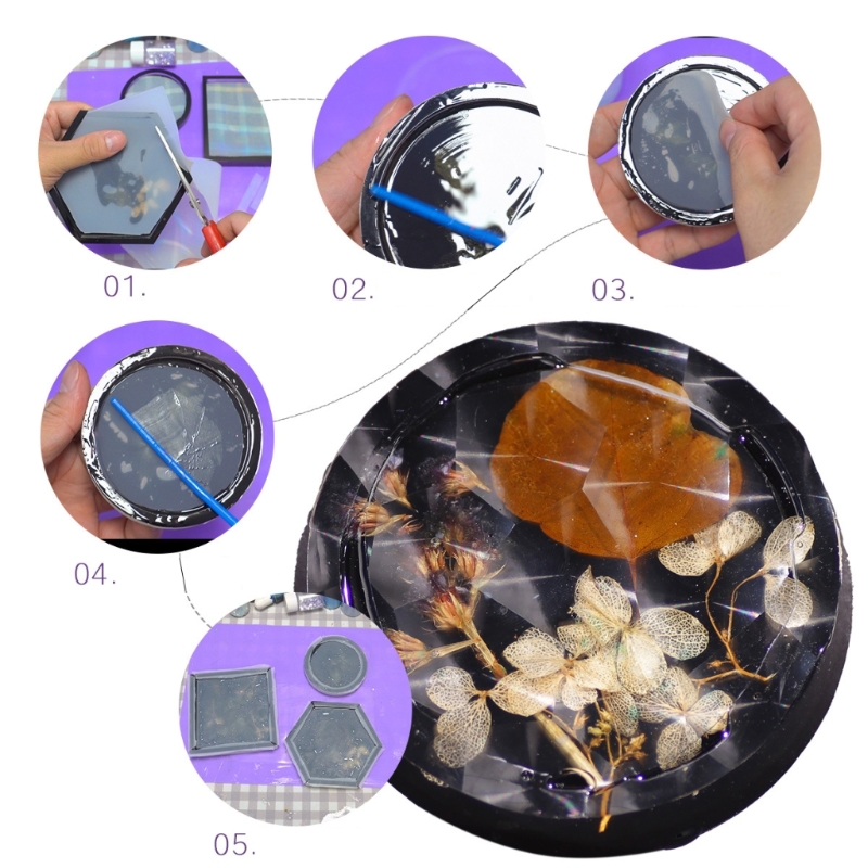Holographic Silicone Inlay Rai - Resin Ocean Wave Mold のレビューと価格