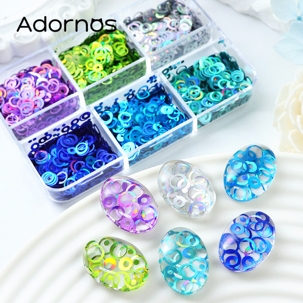 Holographic Bubble Glitter For - Resin Pigment Set のレビューと価格