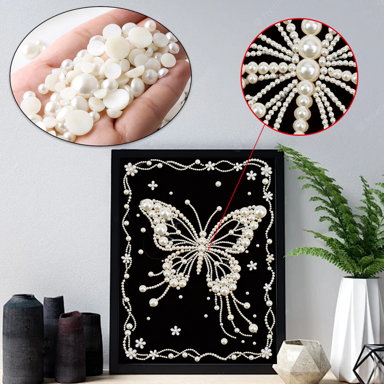 DIY Pearl Painting Art Kits fo - Resin Craft Kit のレビューと価格