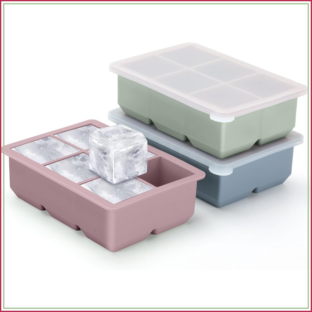 Large Silicone Ice Cube Trays  - Silicone Mold Tray のレビューと価格